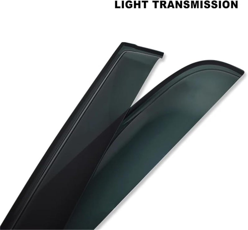 Wivplex Side Window Visor for GWM Poer Ute - Image 5