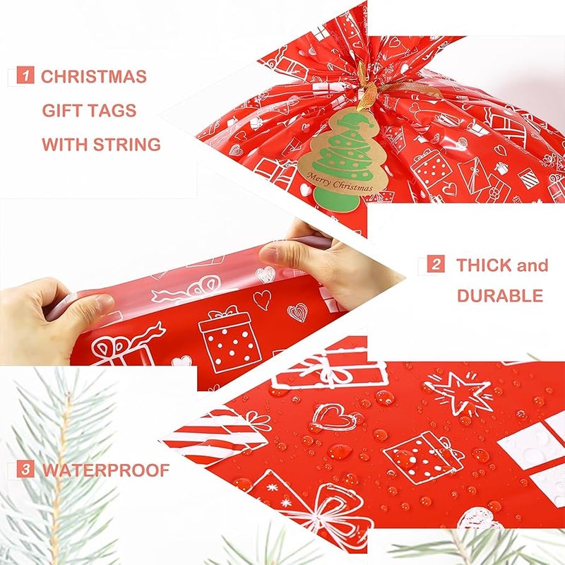 LUFEVRM Gift Bag 56 x 36 Red - Image 3