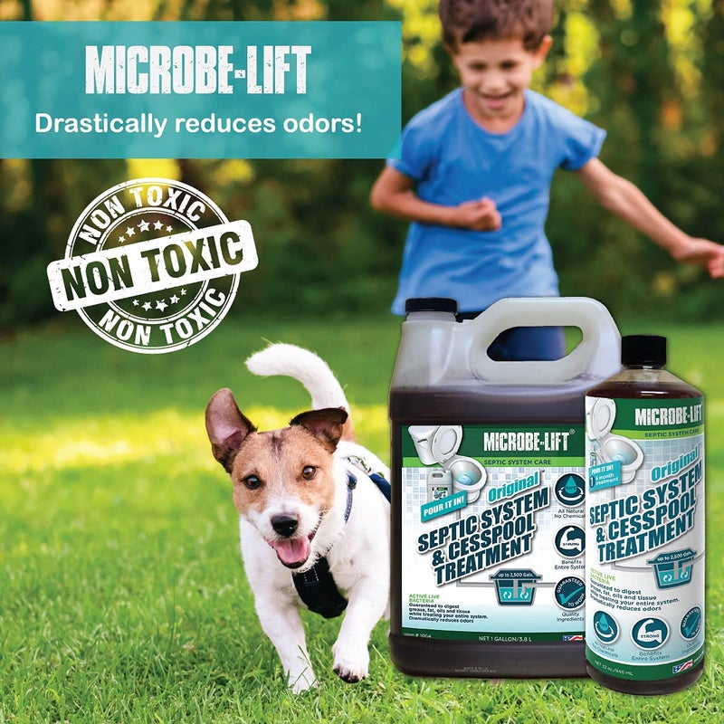 Microbe Lift Microbe-Lift Original Septic System & Cesspool Treatment - 32 Ounces - Image 3