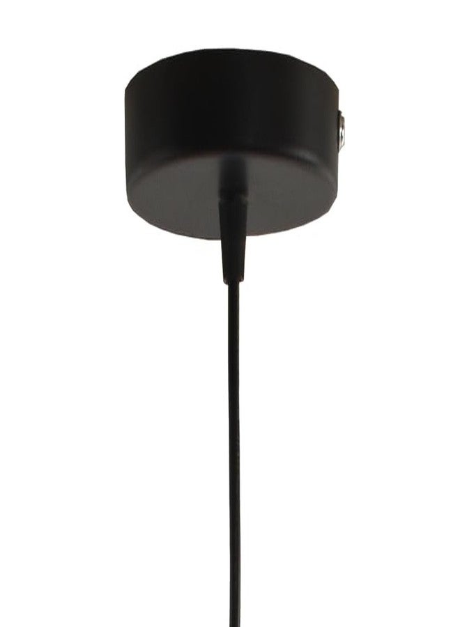 بيني مصباح معلق BENE Ilave، مصباح معلق عصري على شكل جرس من الفولاذ الطري، قاعدة E-27، مناسب للديكور المنزلي، المطبخ، غرفة المعيشة، غرفة النوم، 16 سم (أسود، عبوة من قطعة واحدة) - Image 4