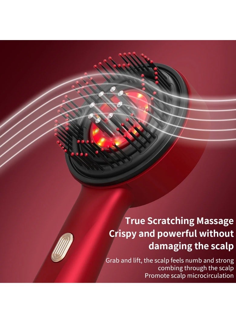 Generic Hair care comb, scalp kneading massager, liquid guide comb, red light hair care comb, electric massage comb  - Image 2