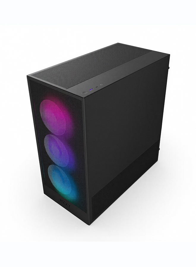 انفني ارك INFINIARC 5070 Gaming Desktop PC (AMD Ryzen 5, RTX 5070 12G GPU, 16GB DDR5 RAM, 1TB SSD, B650E Motherboard, NZXT H5 Case, Digital Air Cooler ARGB, 750W Gold PSU, Windows PRO) Black Black - Image 5