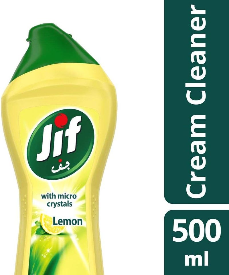 Jif Cream Cleaner Lemon - 2 x 500 ml - Image 2