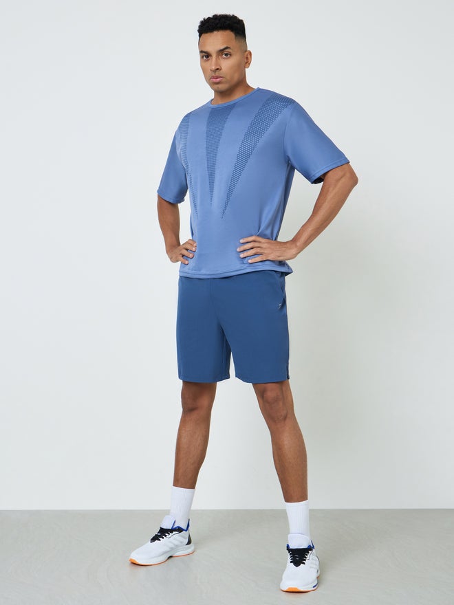 Styli Active Styli Men Panelled Nylon Training Shorts with Zip Pocket - Image 3