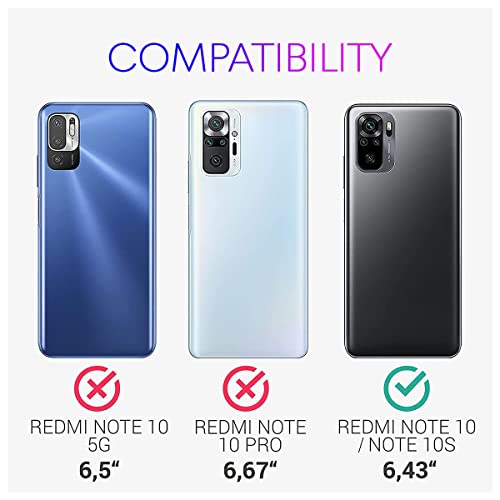 LIRAMARK Silicone Soft Back Cover Case for Mi Redmi Note 10 / Note 10S (Pink) - Image 2