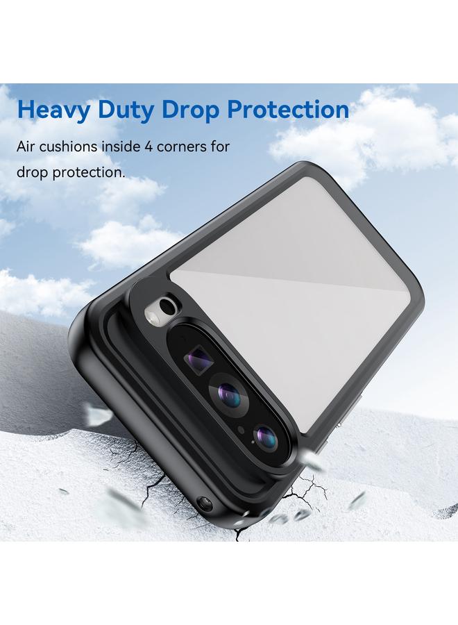 The Bros Phone Case For Google Pixel 9 Colorful Series Acrylic Hybrid TPU Phone Phone Case - Image 3