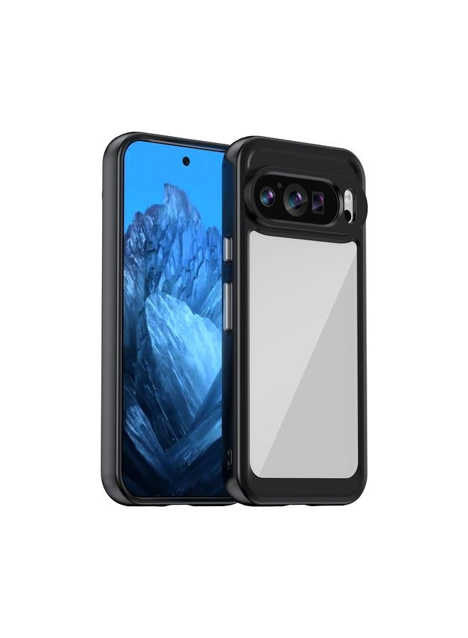 The Bros Phone Case For Google Pixel 9 Colorful Series Acrylic Hybrid TPU Phone Phone Case - Image 1
