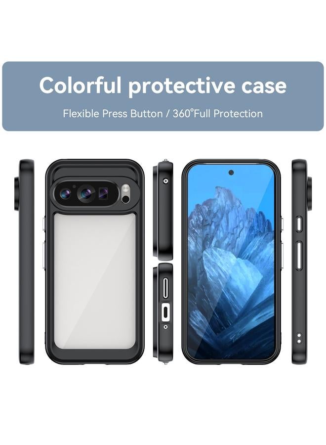 The Bros Phone Case For Google Pixel 9 Colorful Series Acrylic Hybrid TPU Phone Phone Case - Image 2