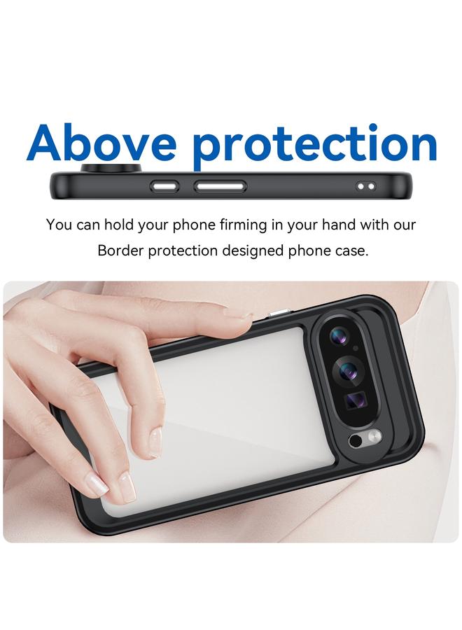 The Bros Phone Case For Google Pixel 9 Colorful Series Acrylic Hybrid TPU Phone Phone Case - Image 4