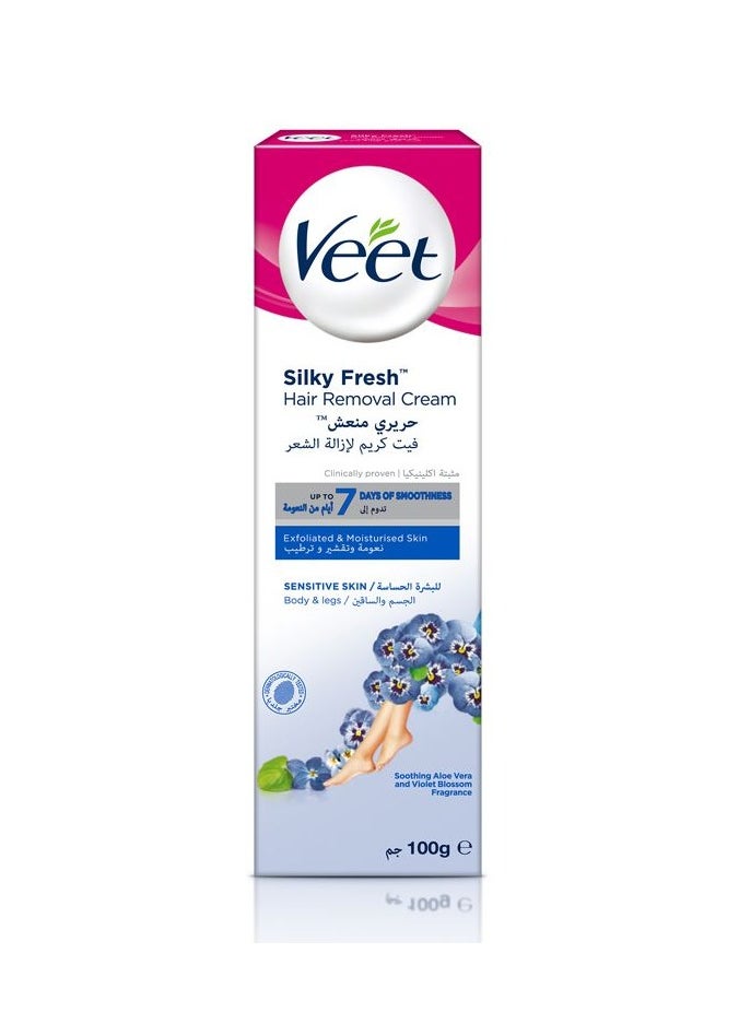Veet - Sensitive Skin Hair Removal Cream, 100G - Image 1