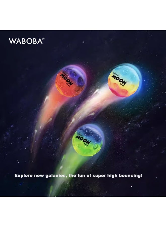 Waboba Anti-gravity Moon Ball, High Moonstone Elastic Ball, Children's Outdoor Bouncy Ball, Stress Relief Toy Ball - Image 2