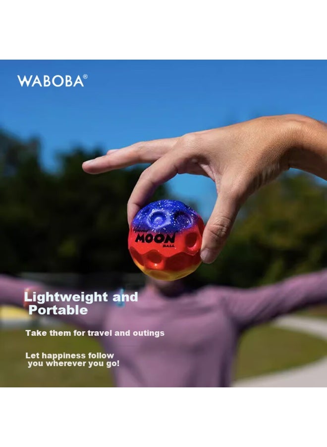 Waboba Anti-gravity Moon Ball, High Moonstone Elastic Ball, Children's Outdoor Bouncy Ball, Stress Relief Toy Ball - Image 3