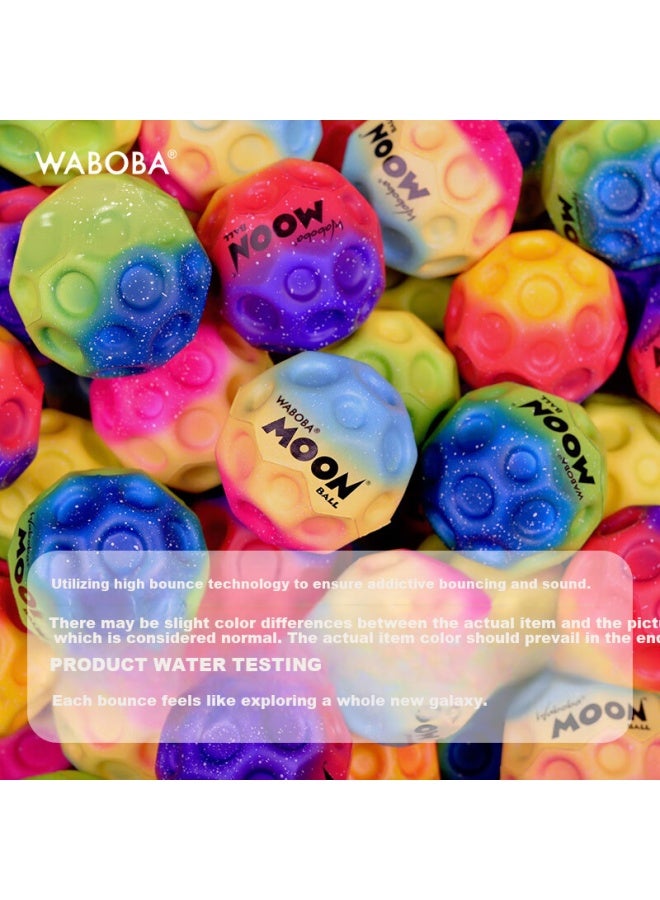 Waboba Anti-gravity Moon Ball, High Moonstone Elastic Ball, Children's Outdoor Bouncy Ball, Stress Relief Toy Ball - Image 4