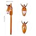 EVERMARKET 12PCS Inflatable Stick HorseBlow Up Horse Head on Stick Pony Costume Western Cowboy Cowgirl Baby Shower Birthday Party Decorations Halloween Supplies Favors Props 38 Inches Brown - Image 4