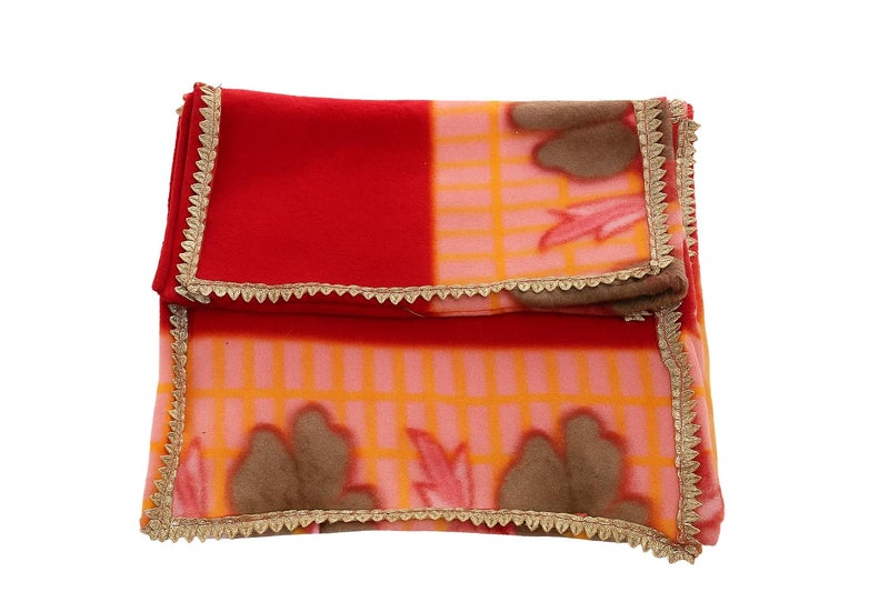 SEER Woolen Kambal Winter Blanket for Laddu Gopal and God Idols, 10 * 12 inch Pack of 2 - Image 2
