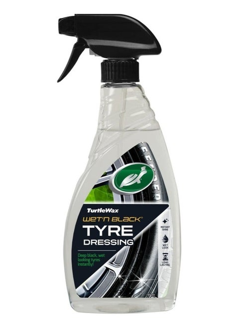 Professional Tire Cleaner And Shine, Advanced Formula To Extend Tire Life, Removes Grease And Stubborn Dirt, Restores Shine, 500 ml.