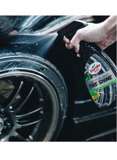 TurtleWax Professional Tire Cleaner And Shine, Advanced Formula To Extend Tire Life, Removes Grease And Stubborn Dirt, Restores Shine, 500 ml.  - Image 3