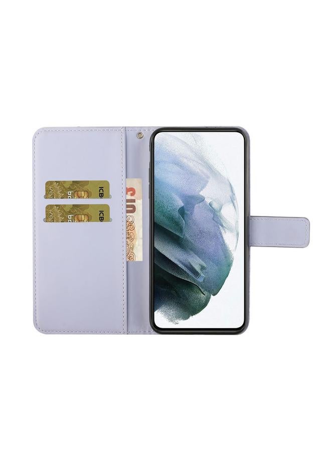 اس-توب جراب لهاتف OPPO A94 4G، جراب هاتف جلدي منقوش بنمط عرقي - Image 5