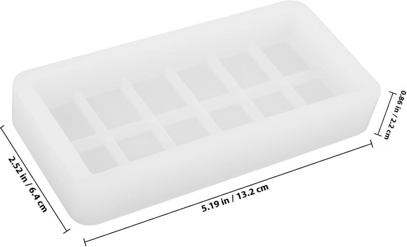 Ciieeo Silicone Mold for Baking and Candy Making, Small Reusable Food-grade Silicone Mold Tray for DIY Chocolate Pieces and Candy, Kitchen Baking Supplies - Image 2