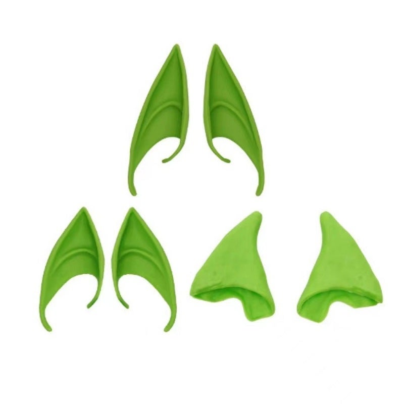 Halloween Elf Makeup Ears Props Avatar Elf Ears Cute Vampire Queen Luminous Fake Ears - Image 5