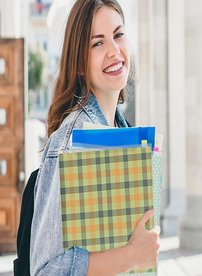 Anvin منظم تخزين ألبوم القصاصات أنفين 12 قطعة - ورق 12 × 12 بوصة مع 60 علامة فهرسة لاصقة، ملفات فردية مقاومة للماء لتحميل من الأعلى لفصل الورق - Image 5