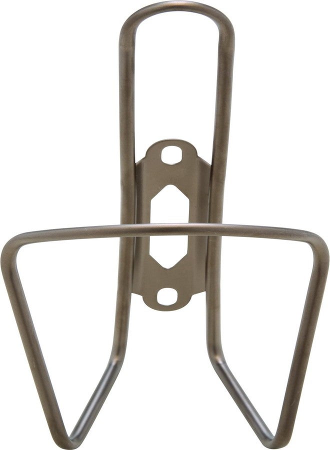 Planet Bike Stainless Water Bottle cage Sand Blasted Finish ,One Size - Image 1