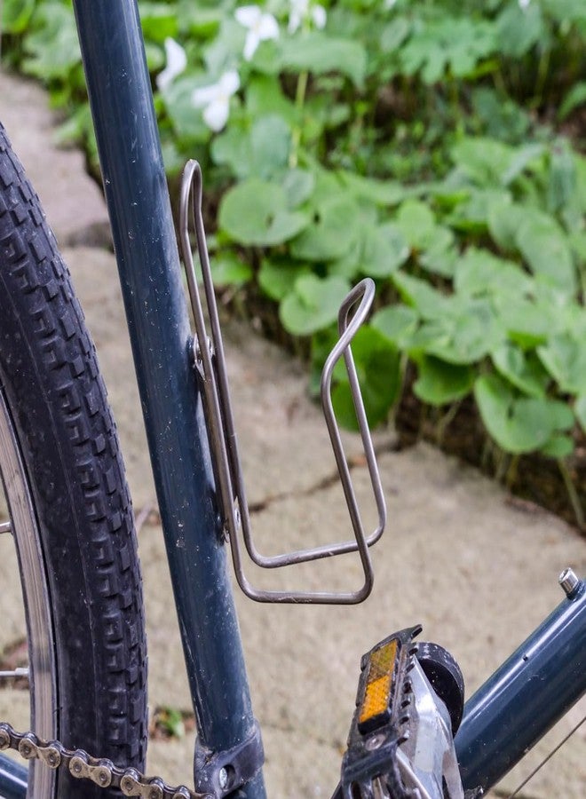 Planet Bike Stainless Water Bottle cage Sand Blasted Finish ,One Size - Image 2