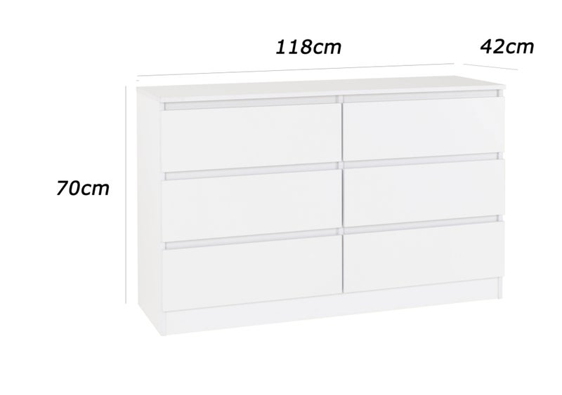 فرنتشر ستور وحدة ادراج مودرن ام دى اف - ارتفاع 70 سم - عرض 118 سم - عمق 42 سم ، من فرنتشر ستور. - Image 4