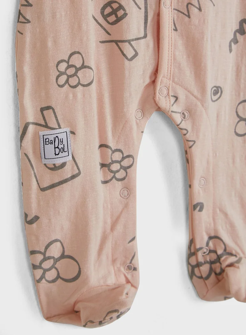 Babybol Infant Printed Romper