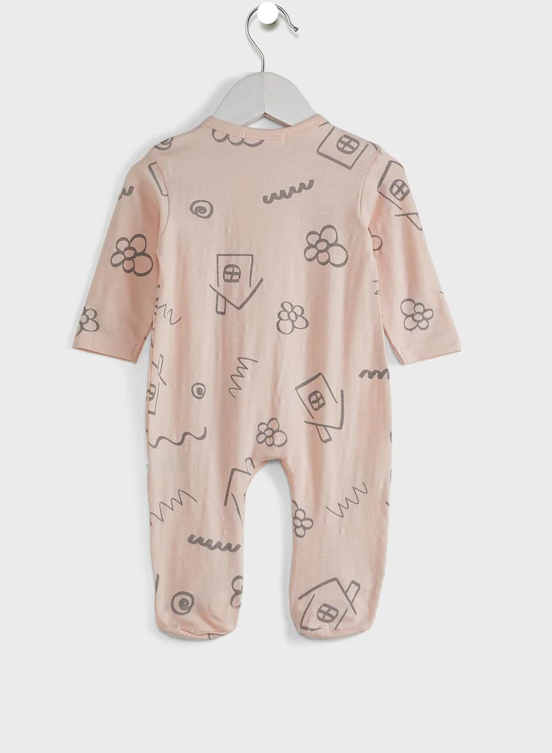 Babybol Infant Printed Romper