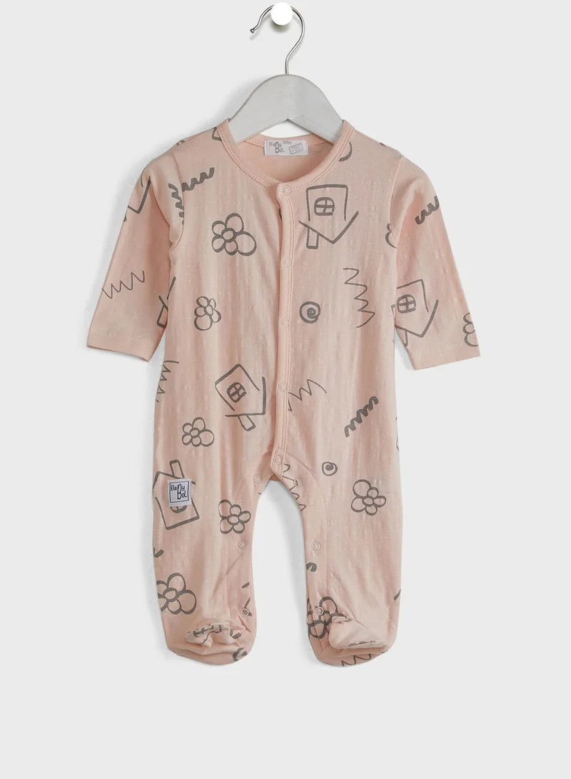 Babybol Infant Printed Romper