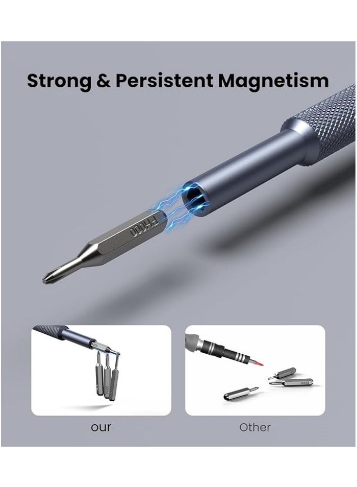 25-in-1 Small Precision Screwdriver Set, Professional Magnetic Mini Repair Tool Kit for Phone, Computer, Watch, Laptop, Macbook, Ring Doorbell, Eyeglass, Electronic,Screw Driver - Image 4