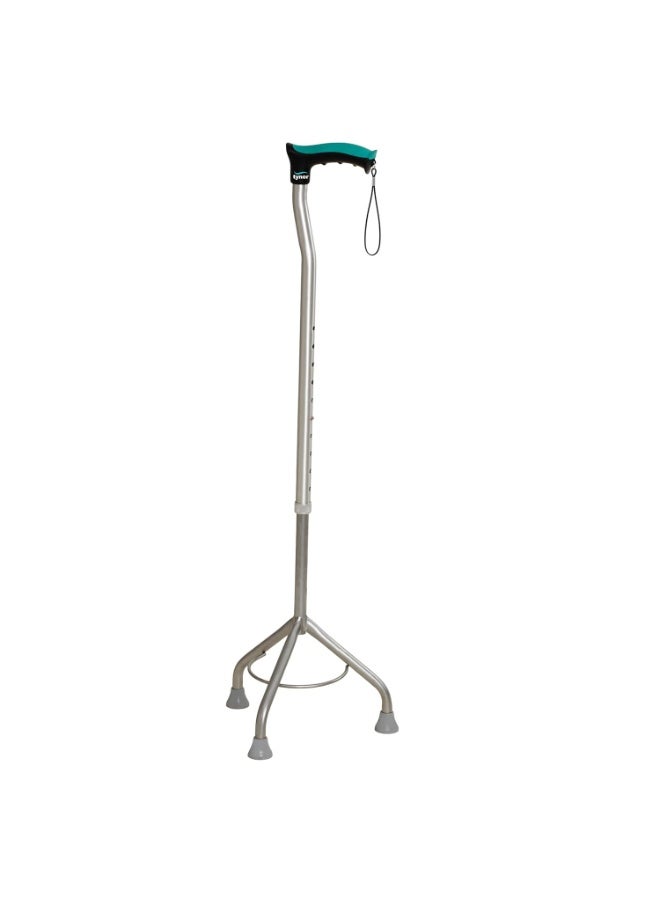 Tynor Walking Stick Tripod, Silver, Universal Size, 1 Unit - Image 1