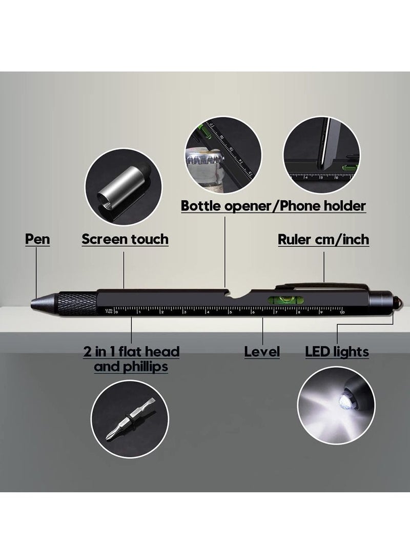 9 in 1 Multitool Pen for Stocking Stuffer Cool Gadget Gift for Men Dad Husband from Daughter  - Image 5