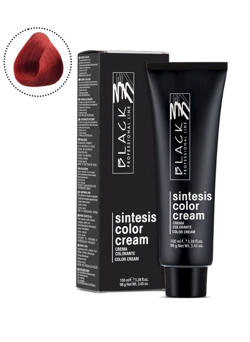 BLACK PROFESSIONAL LINE Black Professional Sintesis Cream Chilli Pepper 7.44 - Permanent Hair Colour with Intense Pigmentation - Image 1