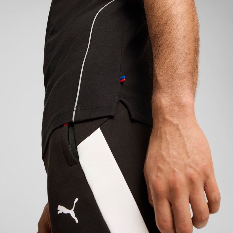 PUMA BMW M Motorsport Mens Black Polo Shirt - Image 5