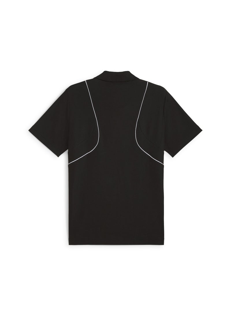 PUMA BMW M Motorsport Mens Black Polo Shirt - Image 3