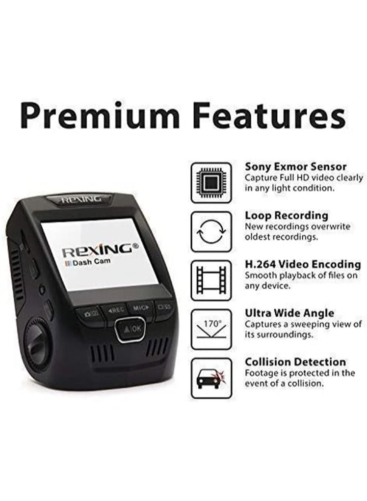 ريكسينج كاميرا  في 1 شاشة 2.4 بوصة زاوية رؤية واسعة - Image 2