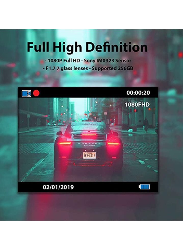 ريكسينج كاميرا  في 1 شاشة 2.4 بوصة زاوية رؤية واسعة - Image 3