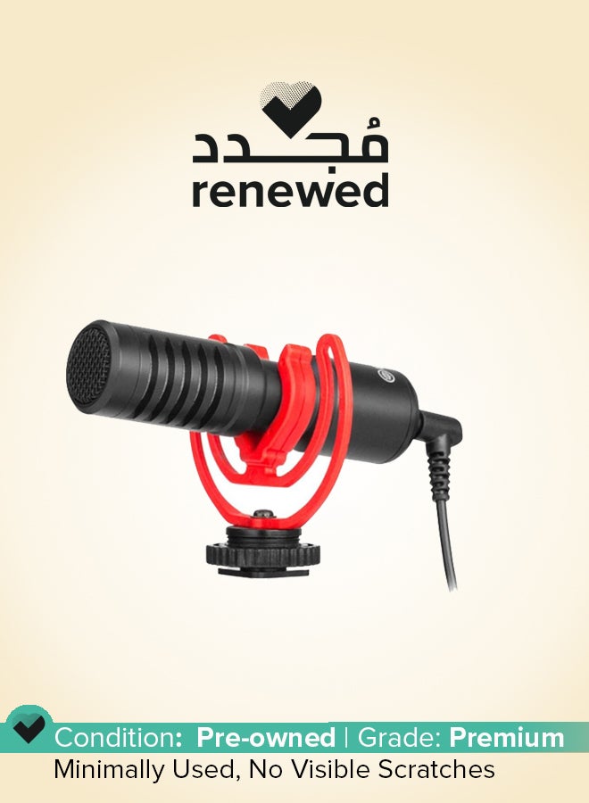 BOYA Renewed - Boya BY-MM1+ Universal Compact Shotgun Directional Microphone for Mobile Devices - Image 1