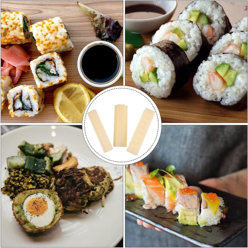 DOITOOL Sushi Maker Kit With Press and Roller  DIY Home Onigiri Mold Tool for Beginners Kitchen - Image 5