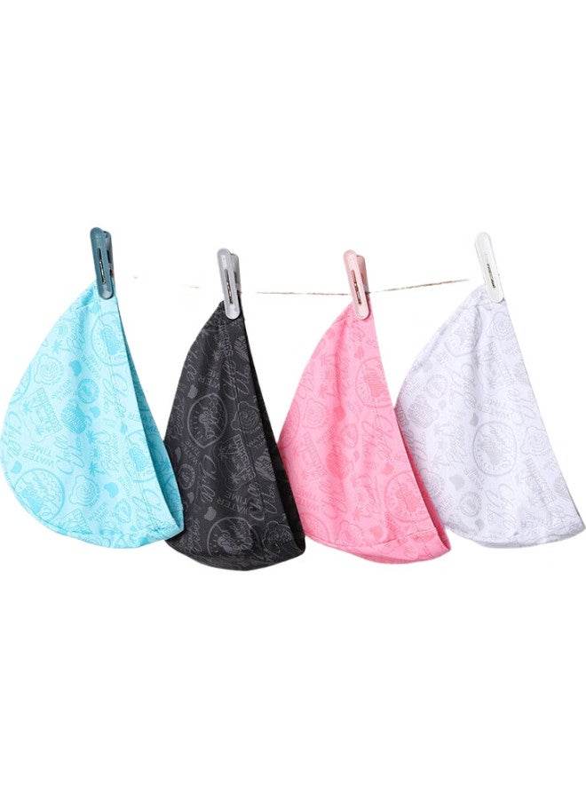 WATERTIME Swimming Cap For Women And Men, Adult Fabric Cap, Comfortable Non-Binding Printed Fabric Cap, Cloud White - Image 2