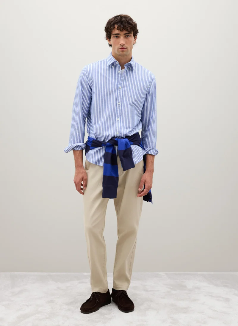 Ovs MULTICOLOUR REGULAR FIT PURE COTTON SHIRT