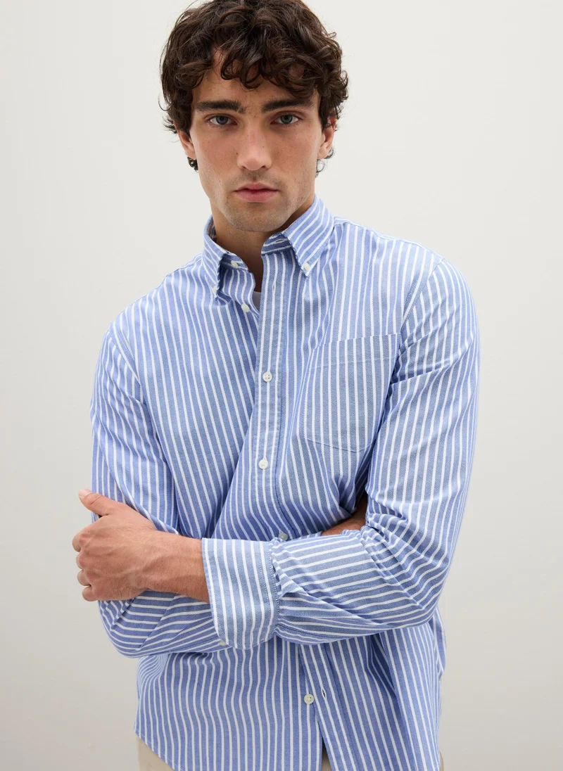 Ovs MULTICOLOUR REGULAR FIT PURE COTTON SHIRT