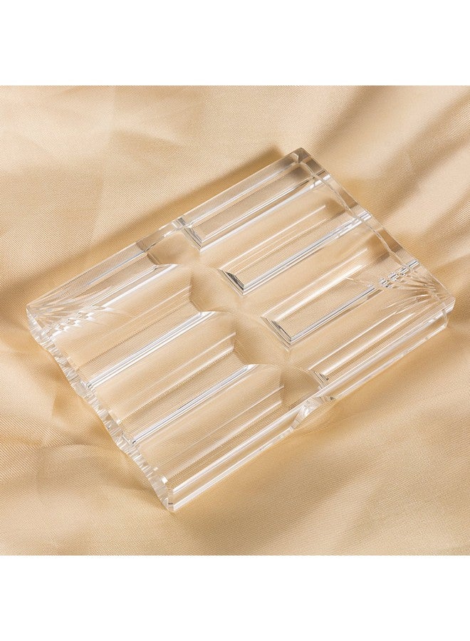 LONGWIN Office Supplies Crystal Fountain Pen Holder Desktop Organizer - Image 4