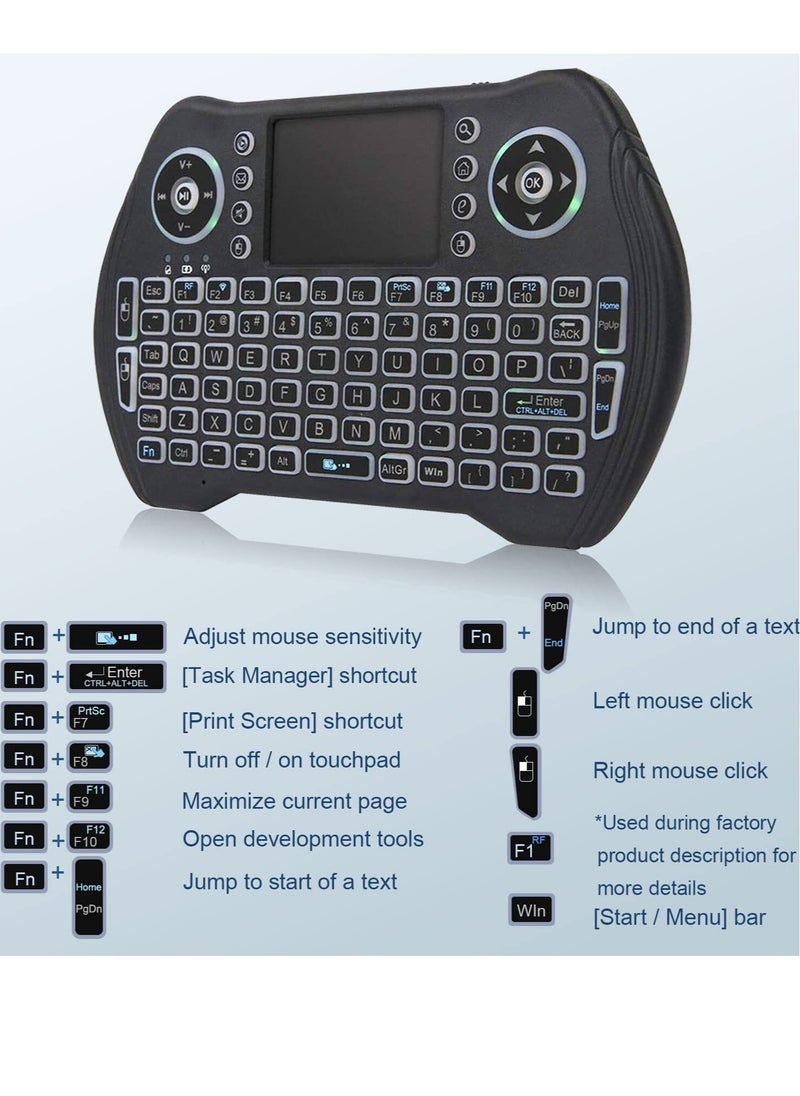 Excefore - TV Box for Android X88 PRO, 12.0 4GB RAM 32GB ROM T95Z Plus H618 2.4GHz/5.8GHz, with 6K Wi-Fi 6 TV Box, 3D HDR10+ Bluetooth 5.0 Android TV Box, Smart TV Box with Mini Wireless Backlit Keyboard - Image 1