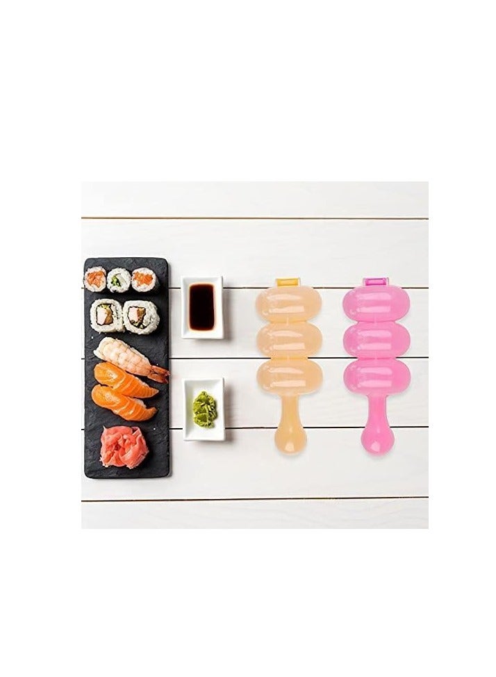 FengSVMA 10 PCS Rice Ball Maker Set - Non-Stick Mold for Egg Sushi - Includes 2 Shakers and 6 Animal Boiled Egg Molds for Beginners and Kids - Image 2