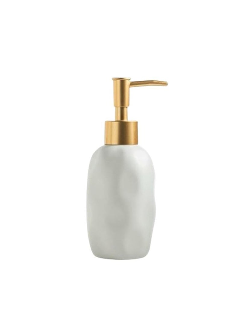 FabSeasons - FabSeasons self Design Soap Dispenser with Pump for Liquid soap, Lotions and Oil, 200ml - 17x6 cm - Image 1