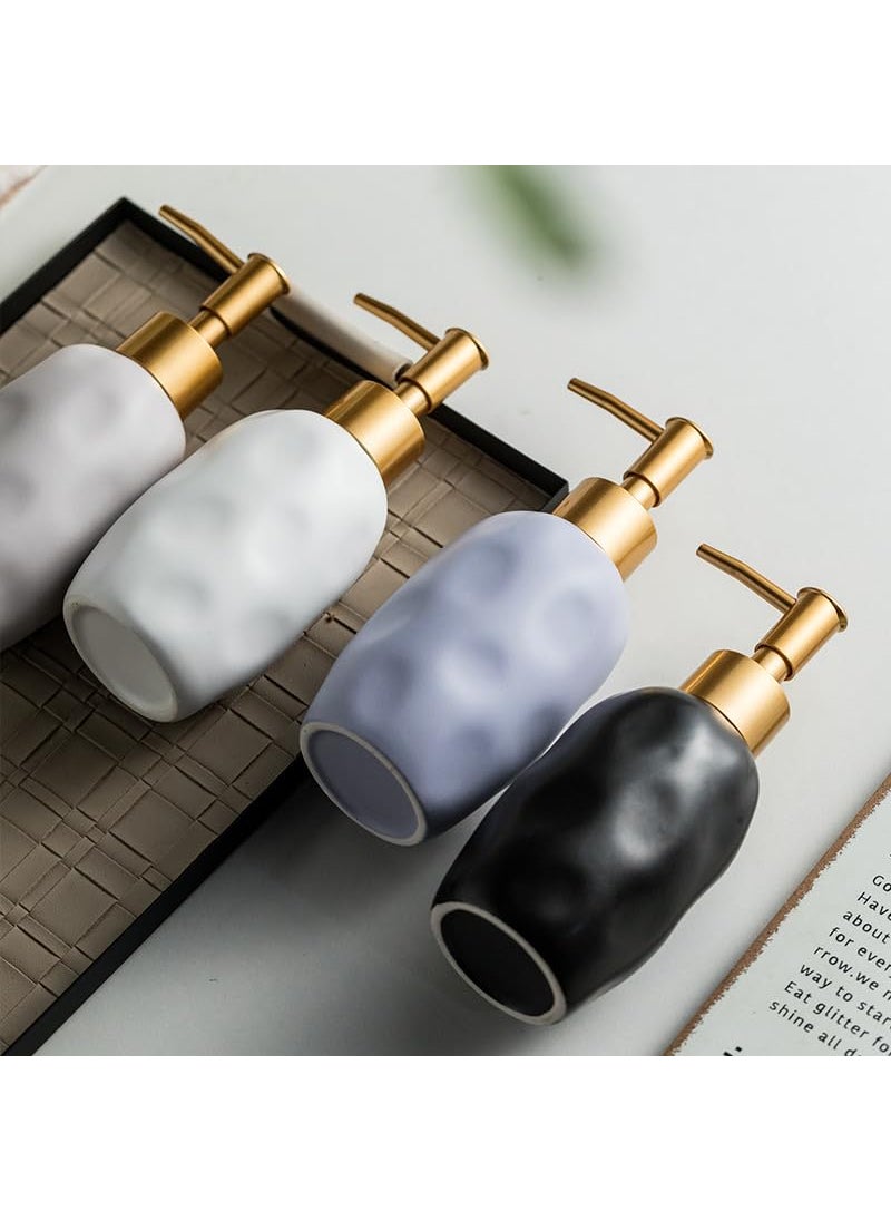 FabSeasons - FabSeasons self Design Soap Dispenser with Pump for Liquid soap, Lotions and Oil, 200ml - 17x6 cm - Image 1