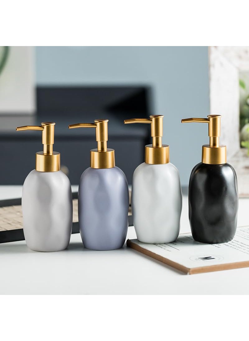 FabSeasons - FabSeasons self Design Soap Dispenser with Pump for Liquid soap, Lotions and Oil, 200ml - 17x6 cm - Image 1